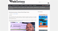 Desktop Screenshot of paulosantanna.com