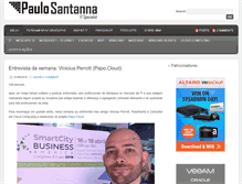 Tablet Screenshot of paulosantanna.com